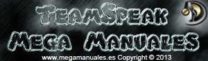 Logo TeamSpeak Mega Manuales